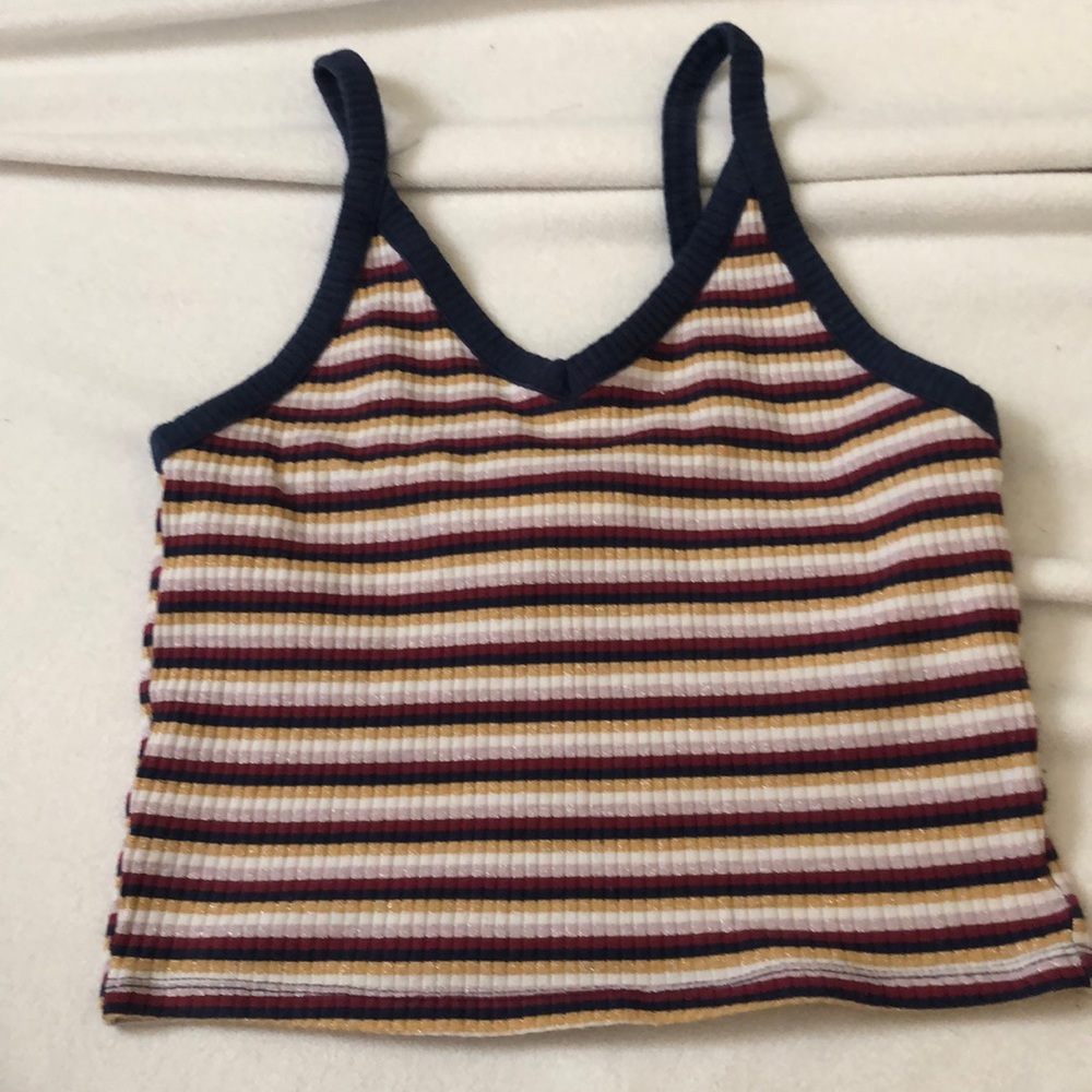multi color tank top